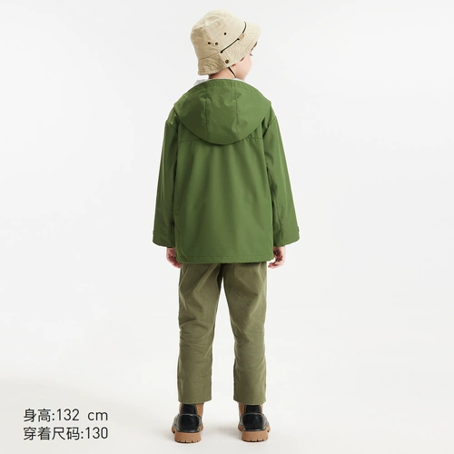 Длинный плащ, средней длины, городской стиль, детская одежда