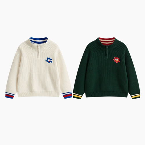 MQD Летняя одежда, свитер, детская трикотажная утепленный лонгслив, термобелье, увеличенная толщина