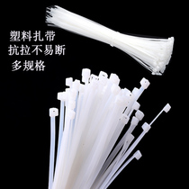 Tie cable self-locking cable tie plastic machine room strapping 4*200 4*250 8*300 various specifications