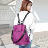 Рюкзак, сумка через плечо, летняя универсальная модная сумка для путешествий для отдыха, ткань оксфорд, в корейском стиле