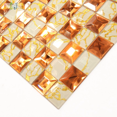 Мозаика, стеклянная головоломка, зеркальный эффект