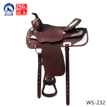 HENDERSON Western Saddle Exquisite Carved Silver Saddle US Imported Western Saddle Sends Full Set of Accessories