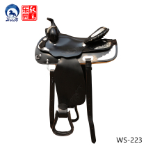 Western Saddle Imported Saddle Horse Carved Silver Saddle Leisure Riding Saddle Horse WS-223
