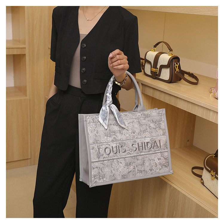 Premium for Women 2024 New Fashionable Large Capacity Single Shoulder Underarm , Hundred Step Handheld Commuter Tote_voghion.com