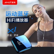 Amoi x1 Bluetooth mp3 máy nghe nhạc thể thao cầm tay hifi lossless mini student chạy với âm thanh