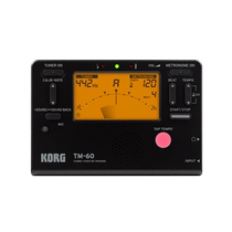 KORG TM60调音器萨克斯电子校音器节拍器二合一提琴管乐吉他通用