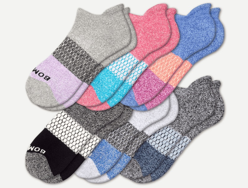 Original Export Order from the United States, Little Bee Spring and Autumn Professional Sports Boat Socks, Non-Slip, Odor-Resistant, Towel Bottom, Merino Wool Socks