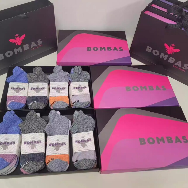 Professional Outdoor Sports Socks Gift Box, Original Export Order from the United States, Little Bee