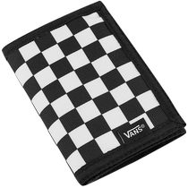 (Member Day) Vans Van Sans official male and female lovers wallets classic chessboard personality with small crowns