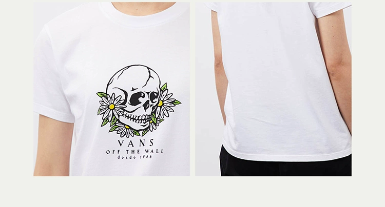 T-shirt sọ của Vans Francisco Women in chính thức thể thao đích thực và giải trí - Áo phông thể thao