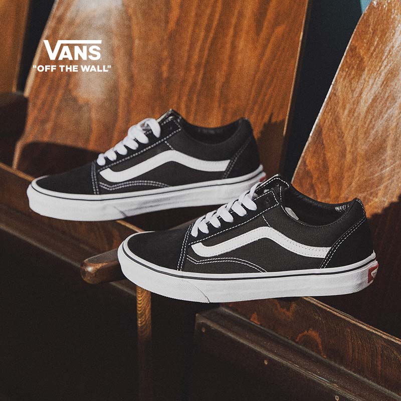 Vans Van Sol Official Old Skol Black Shu Shuu Slow Shock Classic Men's Shoes Women's Shoes Board Shoes Sneakers
