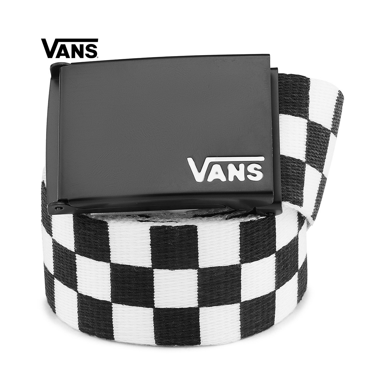 checkered vans belt