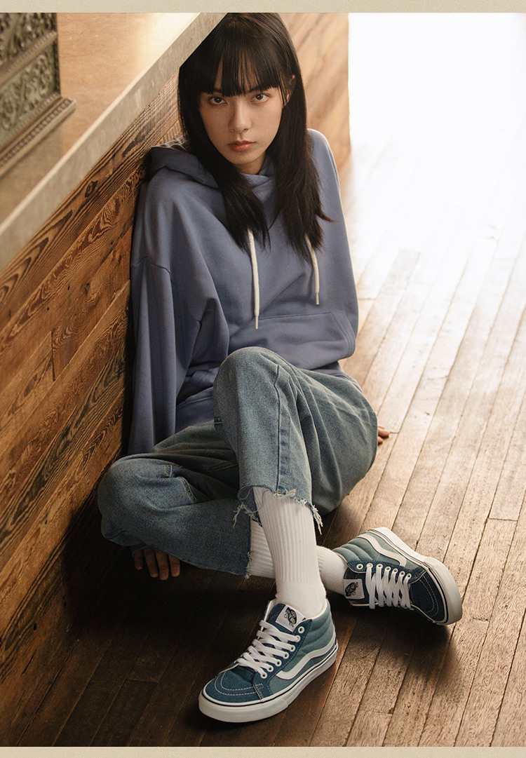 VANS 范斯 蓝芝士 男女款中帮帆布鞋 图8