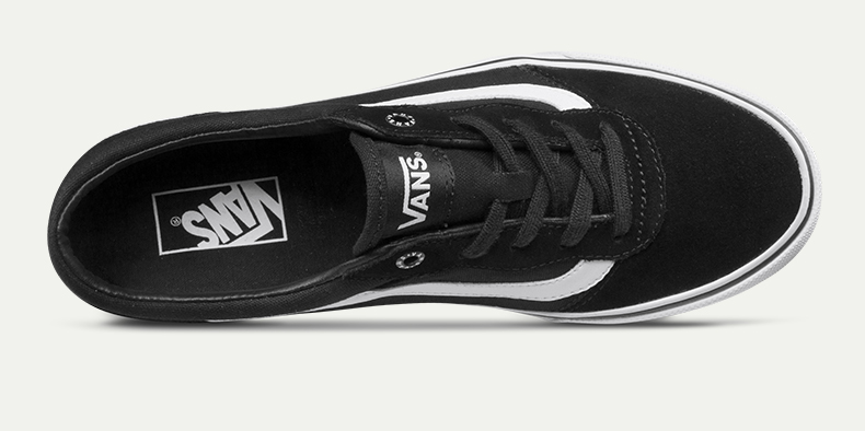 Vans Vans giày nam màu đen giày thường | VN000ZUVC4R giày thể thao nữ 2021