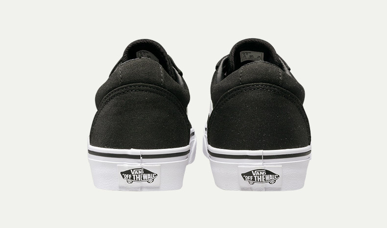 Vans Vans nữ giày thể thao màu đen giày vải | VN0A3IUN187 thegioigiaythethao