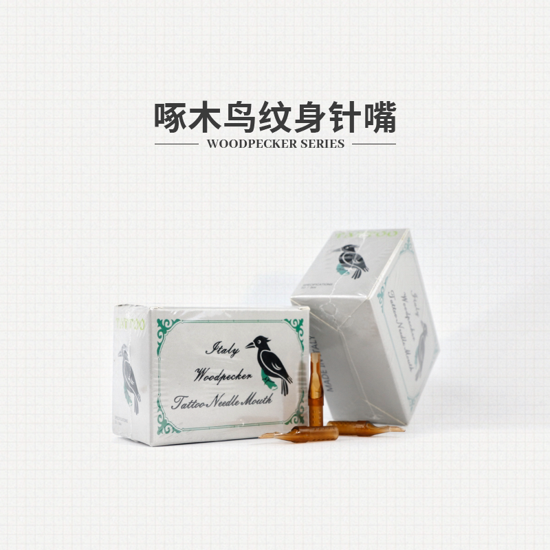 Jeart Tattoo Equipment Disposable Tattoo Needle Mouth Suit Pecking Wood Bird Cut Line For Fog Round Platoon Needlepoint Aids