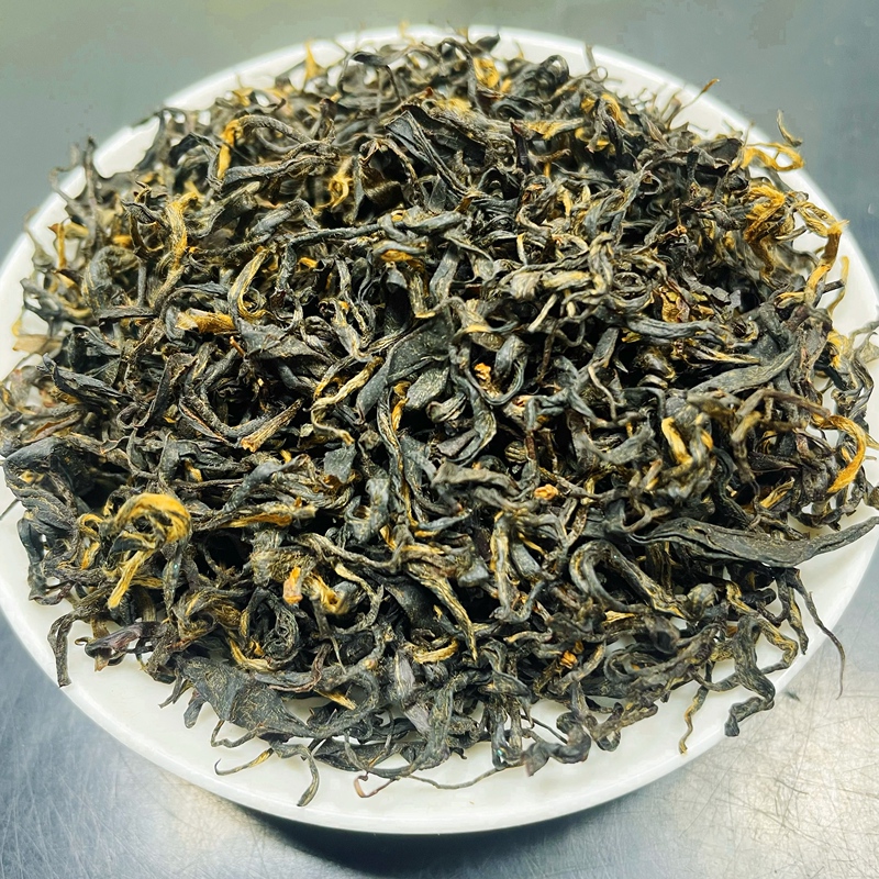 2026 Tiantai Mountain Wilderness High Mountain Black Tea Premium Wild Tea Sweet Gardenia Fragrance 125g Canned Gift Box