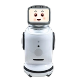 Выставка нового продукта Добро пожаловать на дорожный сервис Большой интеллектуальный робот Объяснение, пропаганда, пусть диалог и коммерческий состав Xiaobao