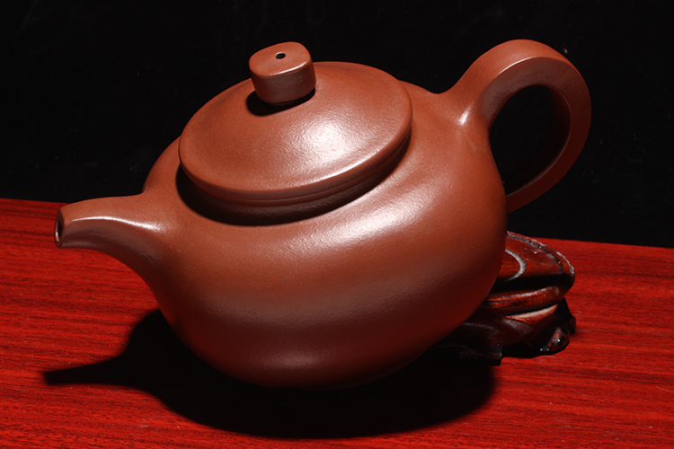Nổi tiếng Wang Qichun Zisha nồi tinh khiết handmade đồ cổ bộ sưu tập hiện đại Yixing old tím bùn lò đồ gốm đất sét