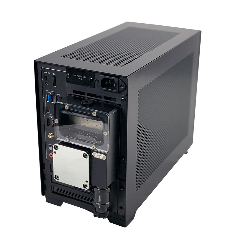 Шасси питания вентилятор комплект поставки  ncase m1 v6 ekwb分体式进口水冷套装 a4机箱cpu显卡散热软管套装 Icemancooler