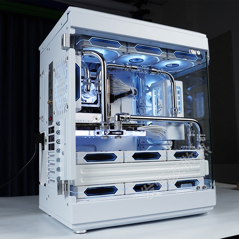 Шасси питания вентилятор комплект поставки  发烧友水冷|hyte y60（复）机箱分体式硬管铜管 cpu显卡水冷方案 Alphacool