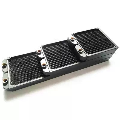 High density copper row 140 280 420 Water-cooled radiator Cooling row heat exchanger