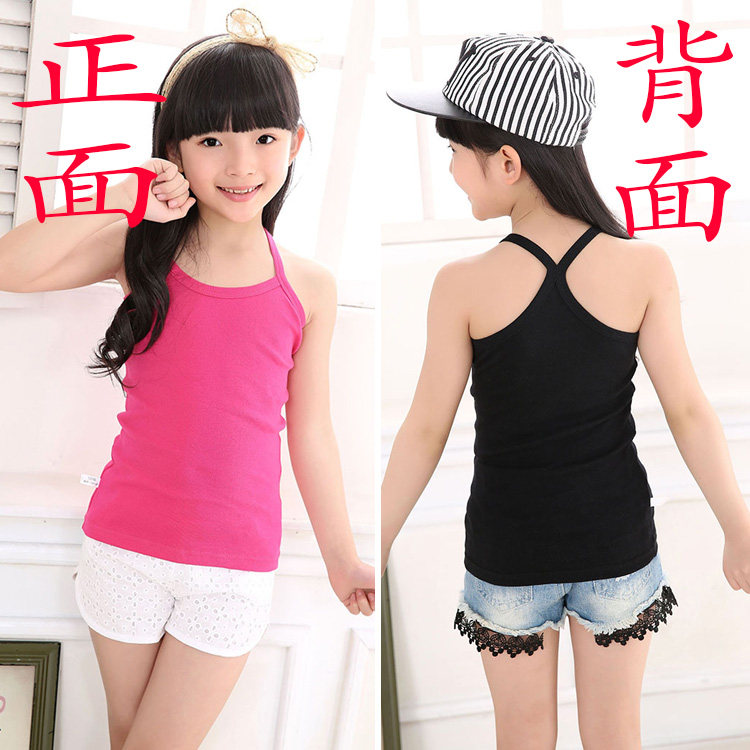 7 children 8 girls 9 harnesses small vest pure cotton beating bottom 10 Summer 11 years 3 CUHK Girl 4 Girls underwear 5 white 6-Taobao