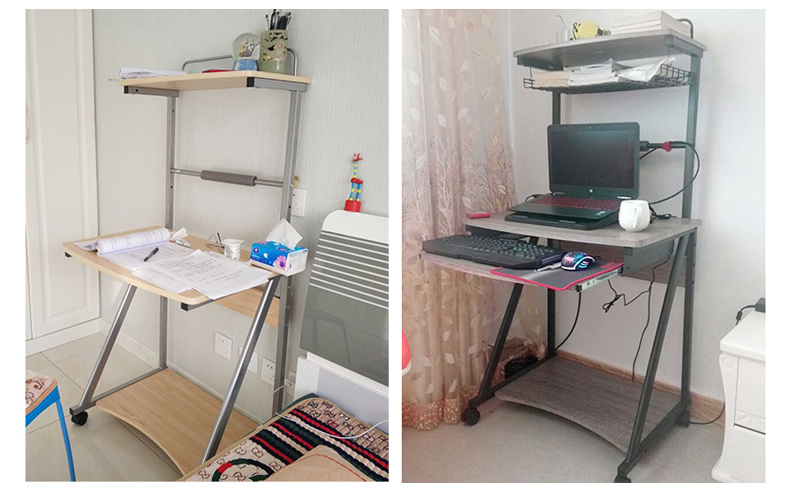 Nghĩ máy tính để bàn máy tính để bàn mini di động bàn đơn giản hiện đại căn hộ nhỏ đơn giản bàn 70cm - Bàn bàn học sinh thông minh