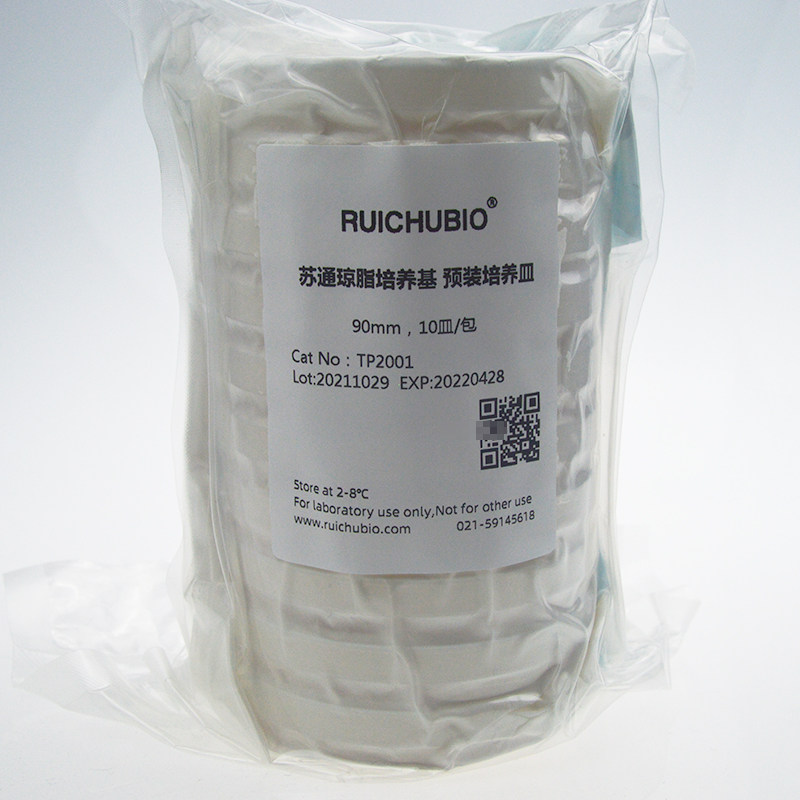 瑞楚生物苏通琼脂培养基 预装培养皿  90mm,10皿TP2001