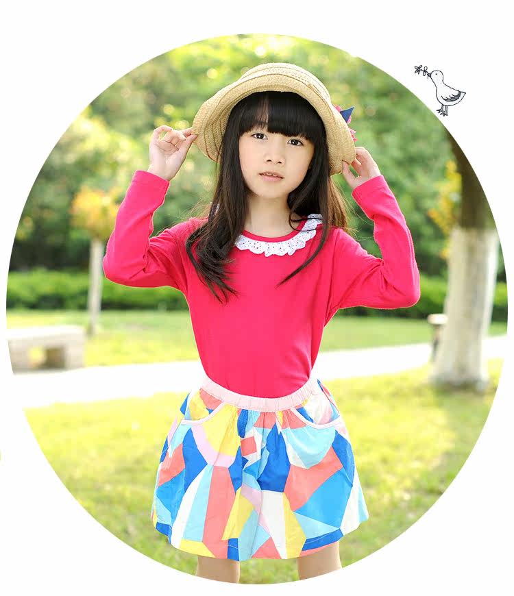 Jupe pour fille en coton - Ref 2050938 Image 25