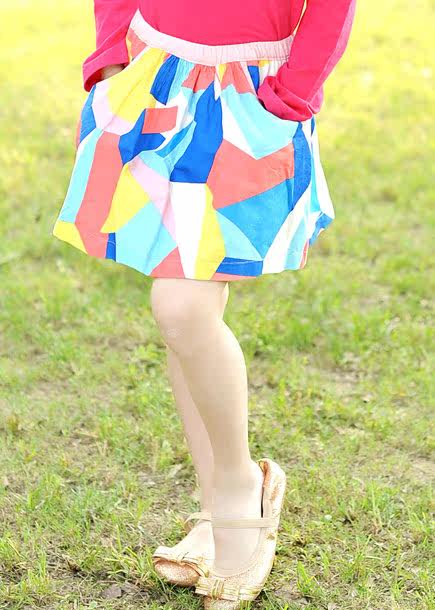 Jupe pour fille en coton - Ref 2050938 Image 8