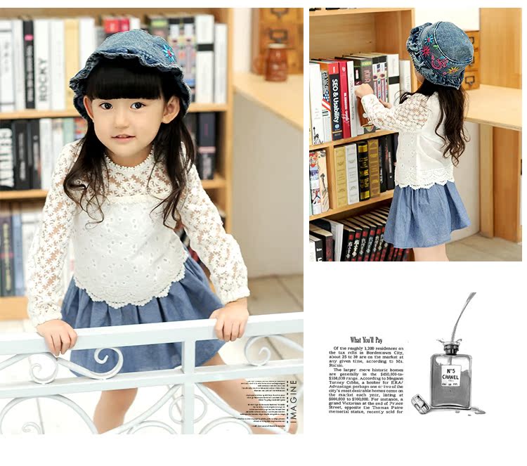 Chemise fille à manche longue - Ref 2085039 Image 32