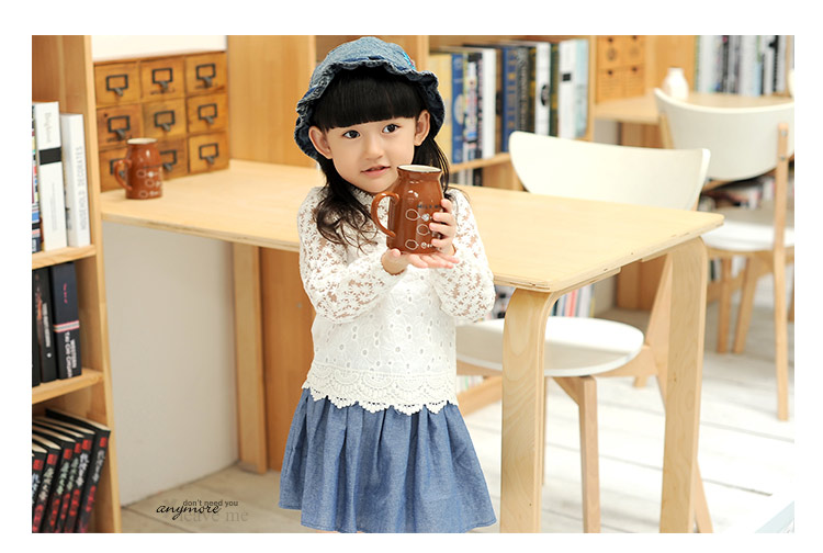 Chemise fille à manche longue - Ref 2085039 Image 28