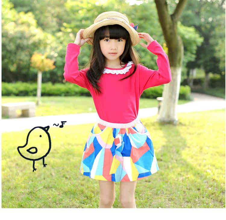 Jupe pour fille en coton - Ref 2050938 Image 23