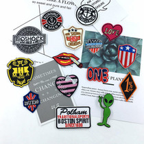 Fashion badge cloth patch T-shirt badge jeans dress decoration diy repair hole patch embroidery patch patch