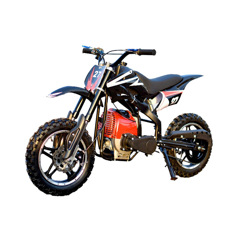 Children's Mini Off-Road Motorcycle Gasoline Version Small Fuel-Electric Motorcycle for Boys and Girls Aged 5-16 Birthday Gift