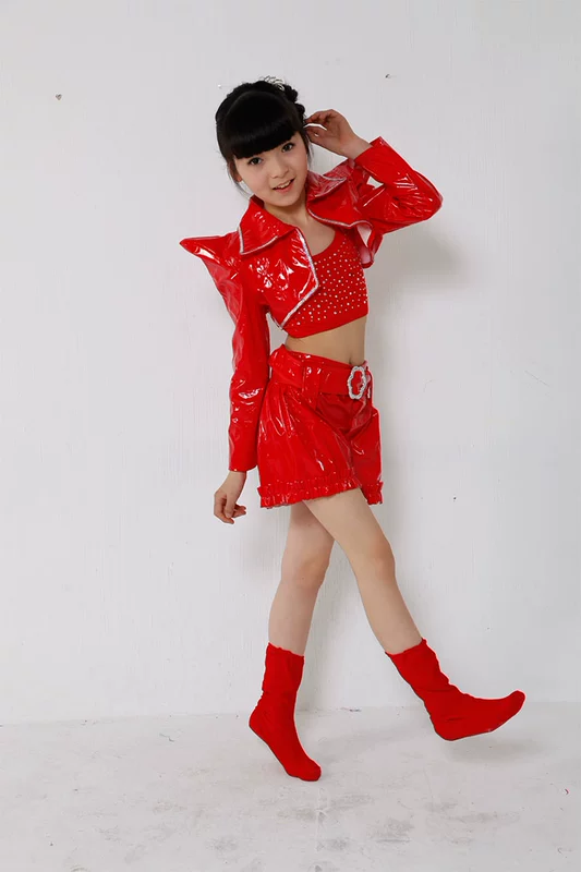 Ngày trẻ em của Phụ nữ Bằng sáng chế Trang phục da Trang phục Jazz Star Dance Star Sequin Trình diễn Trang phục Nhảy hiện đại - Trang phục