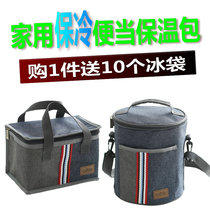 Oxford canvas Lunch Bag tote bag Bag Mens lunch bag waterproof hand carrying lunch box insulated bag