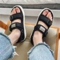 Giày Sandal Nam Mùa Hè 2023 Mới Mặc Ngoài Giày Thể Thao Đi Biển Trẻ Trung Dép Sandal Nam Chống Trơn Trượt Và Chống Mùi Hôi dép cao gót quai ngang