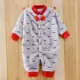 Đặc biệt hàng ngày mùa thu đông bé 3 tháng bé flannel jumpsuit sơ sinh romper Đồ ngủ bé 1 tuổi bộ đồ liền quần hình thú bé trai