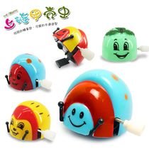 Climbing away the beetle will rotate the new strange childrens toy clockwork small animal