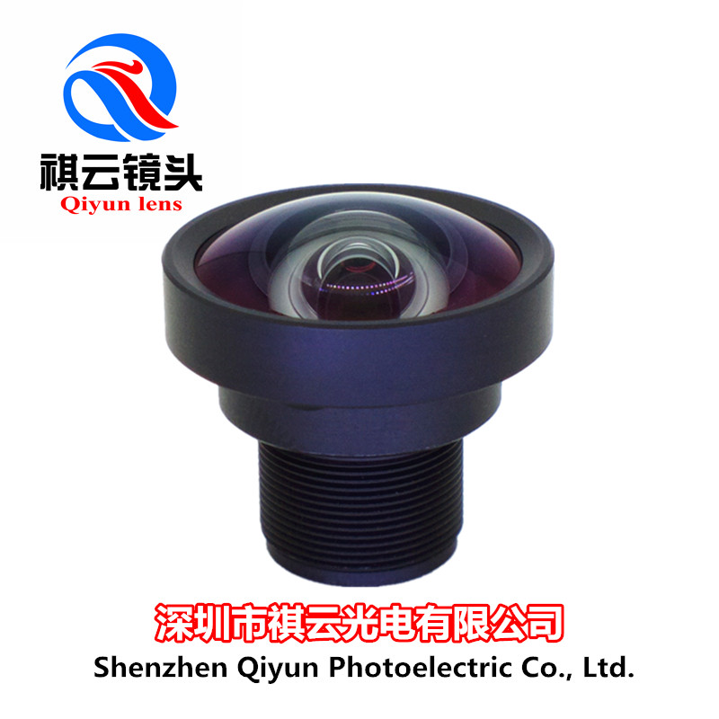 2 2mm distortion-free 8 million 4K lens 1 2 5 inches F1 8M12 interface video conferencing large wide-angle lens