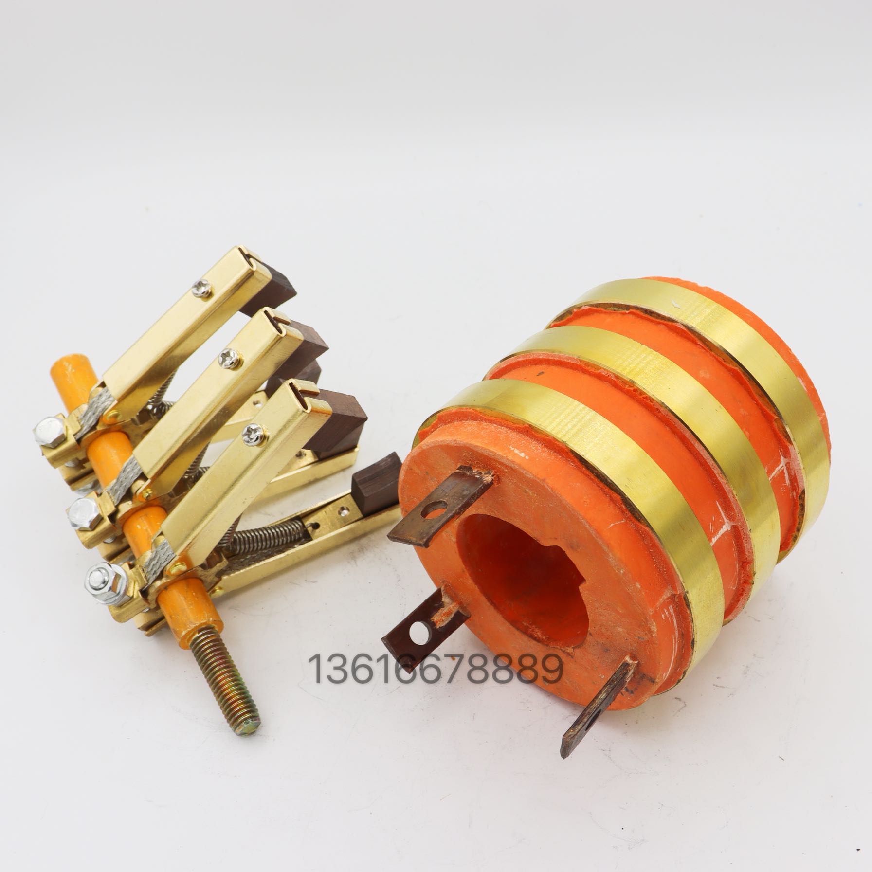 3-way set electric ring conductive slip ring copper ring inner diameter 35 40 45 45 diameter 78 78 70 70 keyway 12 copper width 12