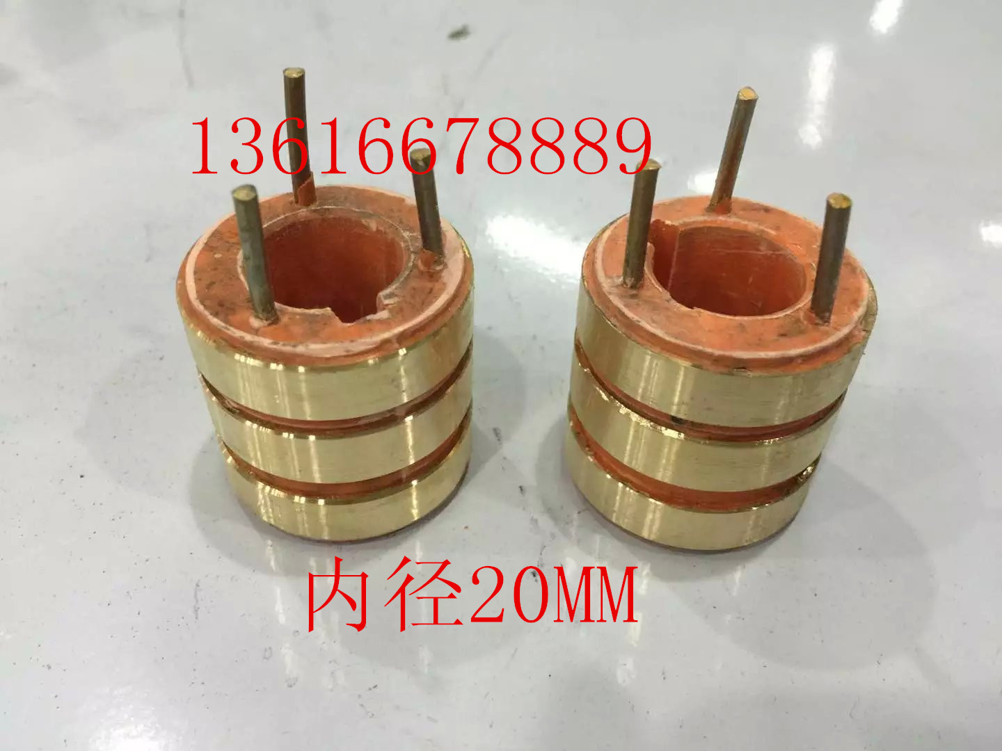 Set electric ring Third ring copper ring conductive ring slip ring inner diameter 20mm manufacturer direct sales wholesale
