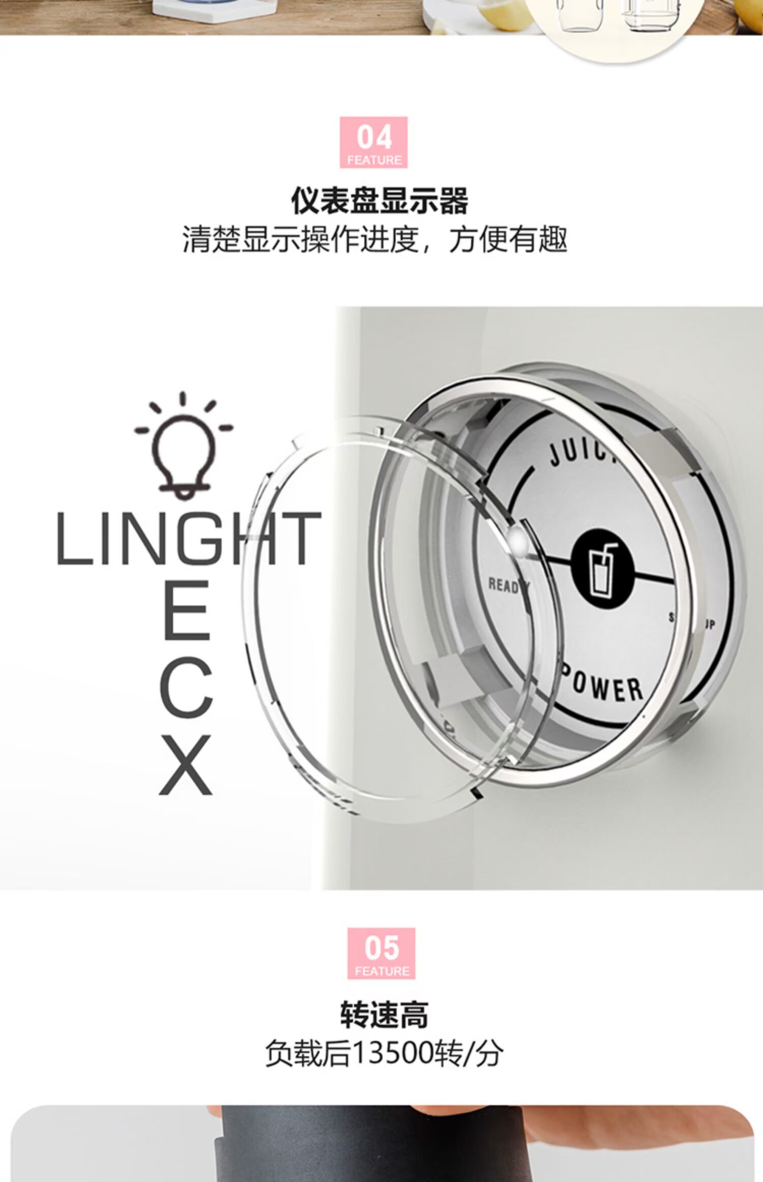 máy xay sinh tố kangaroo ECX ycxj01 trái cây bội thu máy ép trái cây retro nhà cầm tay nước ép trái cây và máy nấu nước ép rau quả - Máy ép trái cây máy ép đa năng