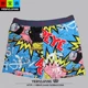 Quần lót nam hoạt hình size XL quần pyjama quần mũi tên dễ thương quần nam mặc nhà quần đùi boxer quần đùi bốn chân quần dưới mùa hè - Quần tây