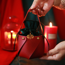 2021 Christmas Gifts Handheld Apple Bag Candy Bag Christmas Eve Apple Packaging Box Send Girlfriend Creative Gift Box