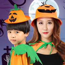 Halloween Pumpkin Hats Decorations Ghost Festival Masquerade Show Props Party Dress Up Pumpkin Hat