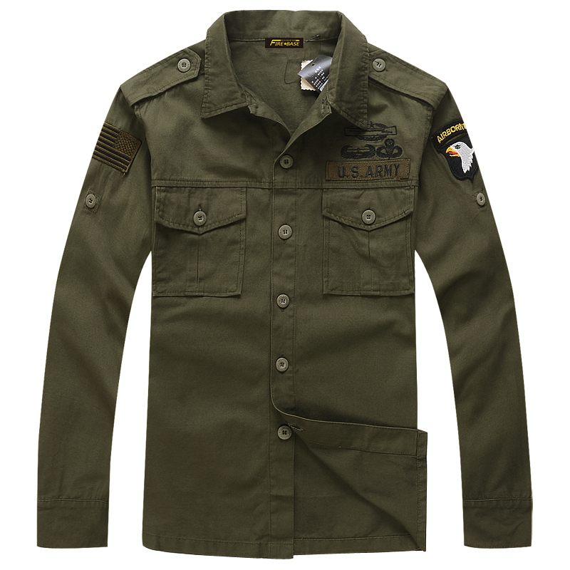 Outdoor military fans field camouflage training couples long and short two-purpose scratch-resistant military shirt long sleeves men