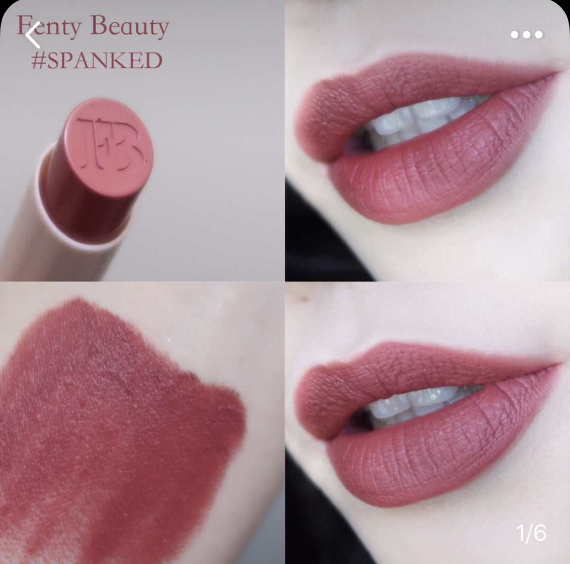 fenty beauty spanked